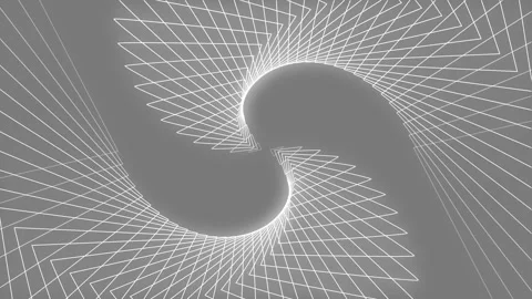 Futuristic abstract design grey line modern Luxury light smooth motion digital Stock-Footage 300468062