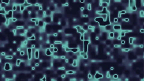 Futuristic Abstract Digital Blue and Black Geometric Background Pattern Stock Footage 295046460