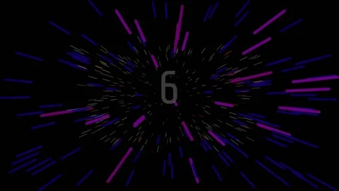 Futuristic Abstract Digital Energy Waves Background with Purple Blue Light Fl Stock Footage 342205861