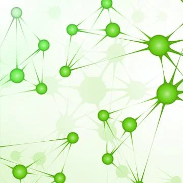 Futuristic abstract dna Illustrazione stock