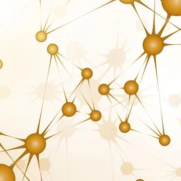 Futuristic abstract dna イラスト素材