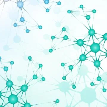 Futuristic abstract dna 스톡 일러스트