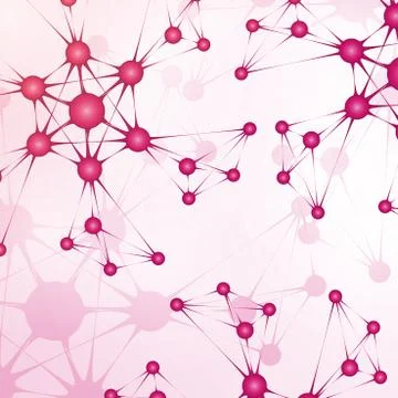 Futuristic abstract dna イラスト素材