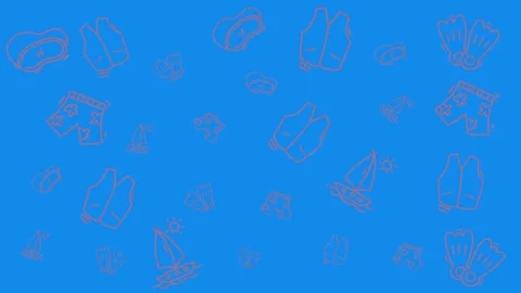 Futuristic Abstract Geometric Pattern 2025 Background Seamless Motion Graphic Stock Footage 344909924