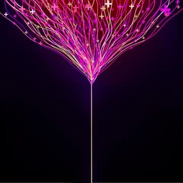 Futuristic abstract glowing background. EPS 8 Stock Illustration