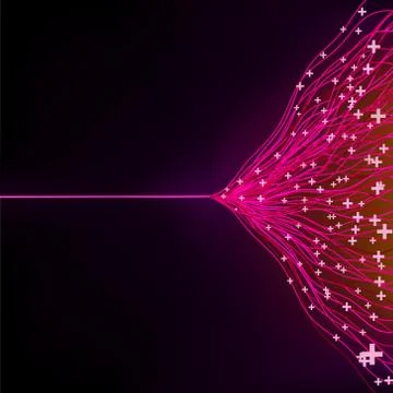 Futuristic abstract glowing background. EPS 8 Stock Illustration