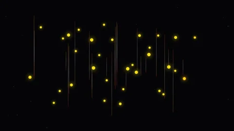 Futuristic abstract glowing data network connection dots and lines pattern .. Stock Footage 344639756