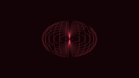 Futuristic abstract glowing tech signal background loop | Digital data stre.. Stock Footage 342524064