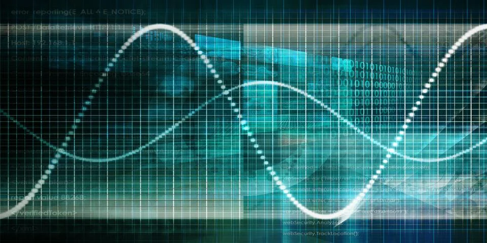 Futuristic Abstract Stock Illustration