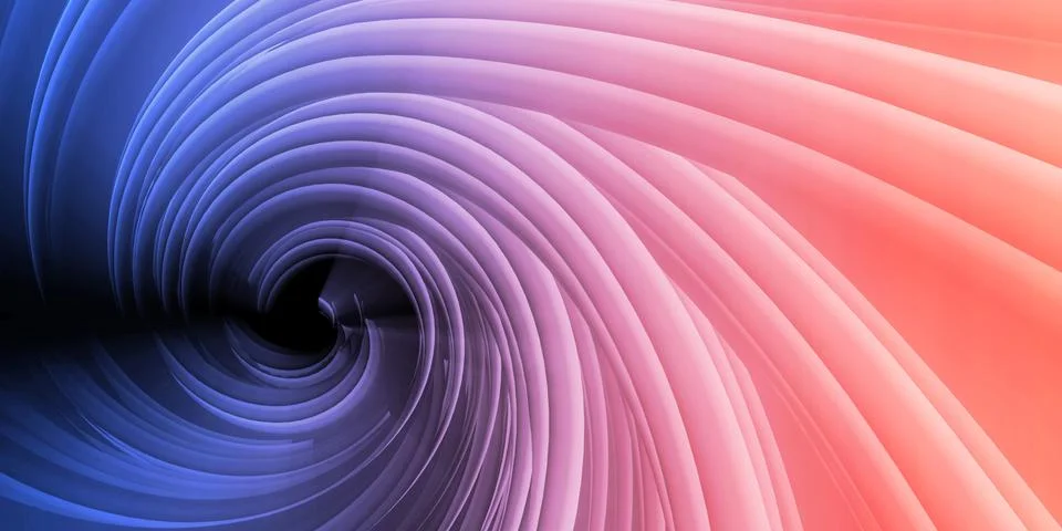 Futuristic Abstract Stock Illustration