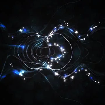 Futuristic abstract illustration Illustrazione stock