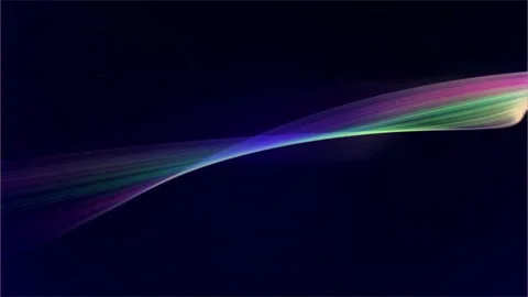 Futuristic  Abstract Light Lines and Glow Design 库存影片 296860175