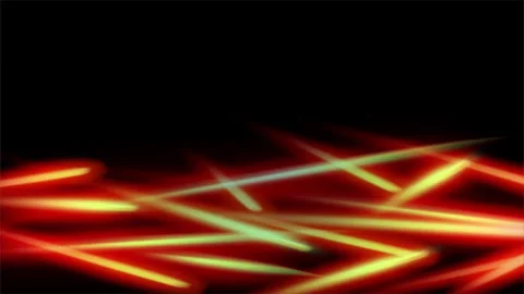 Futuristic  Abstract Light Lines and Glow Design Stock Footage 296860426