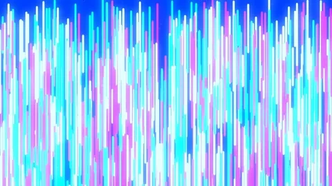 Futuristic abstract light streaks flow data visualization tech background 動画素材 333111153