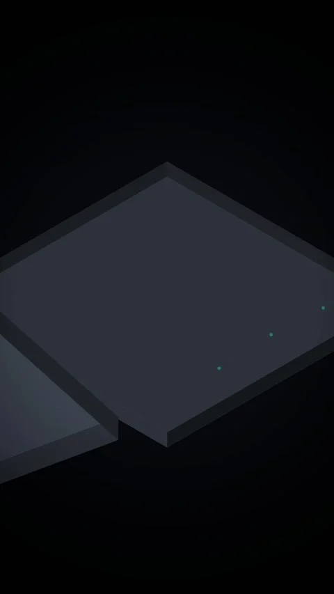 Futuristic abstract loading indicator graphic for cinematic technology UI d.. Vídeos de archivo 344940346