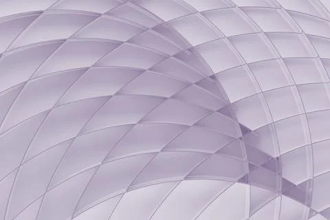 Futuristic abstract minimalist background, pattern - thin curved lines, grid, Illustrazione stock