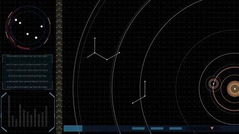 Futuristic Abstract Motion Background Stock Footage 166844244