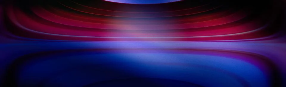 Futuristic abstract neon gradient background with glossy curved lines in re.. イラスト素材
