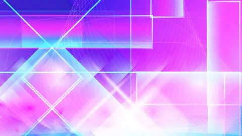 Futuristic abstract neon overly technological background design Stock Illustration