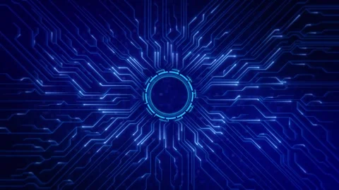 Futuristic Abstract Network Background. Big data Flow design data speed blockcha Stock Footage 341892250