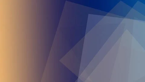 Futuristic abstract polygons blend blue and orange gradients with soft ligh.. 스톡 일러스트