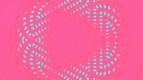 Futuristic abstract purple digital network pattern with radiating symmetric.. Stock Footage 339785969