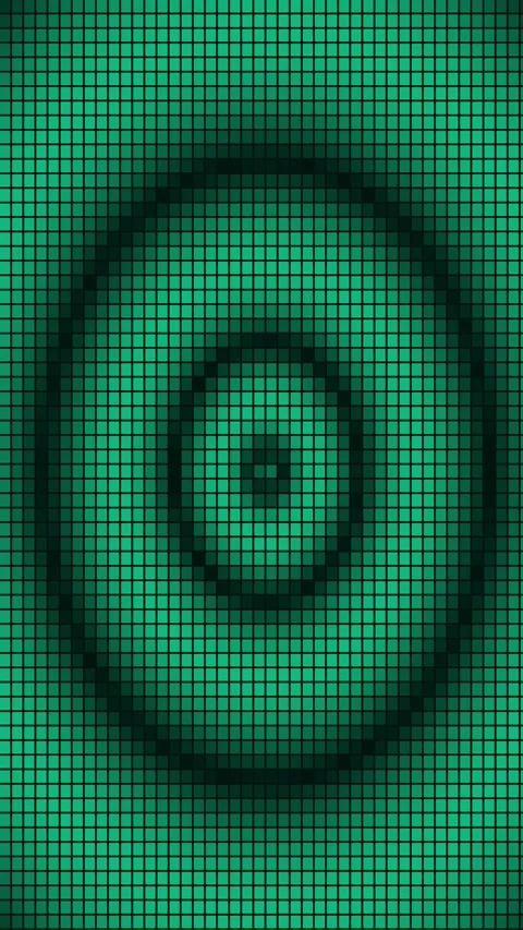Futuristic abstract radar targeting system with glowing concentric rings an.. Stock Footage 342524096