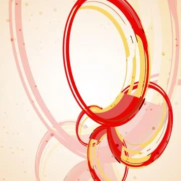 Futuristic abstract shape illustration Stock Illustration