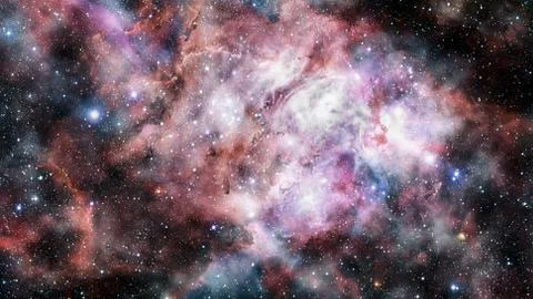 Futuristic abstract space background. Elements of this image furnished by NASA Stock Photos