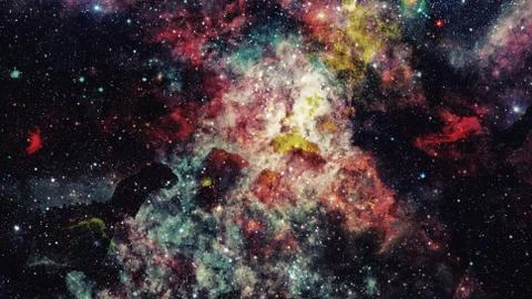 Futuristic abstract space background. Elements of this image furnished by NASA Stock Photos