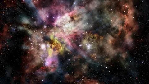 Futuristic abstract space background. Elements of this image furnished by NASA Stock Photos