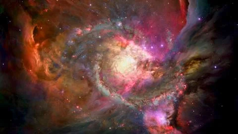 Futuristic abstract space background. Elements of this image furnished by NAS Stock Photos