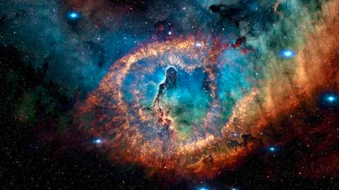 Futuristic abstract space background. Elements of this image furnished by NAS Stock Photos