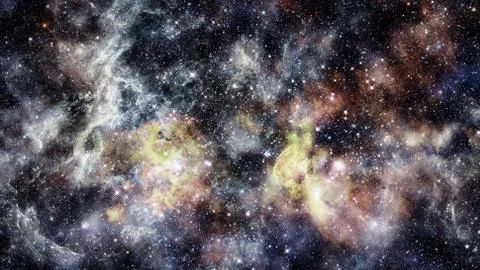 Futuristic abstract space background. Elements of this image furnished by NAS Stock Photos