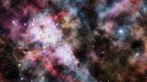 Futuristic abstract space background. Elements of this image furnished by NAS Stock Photos