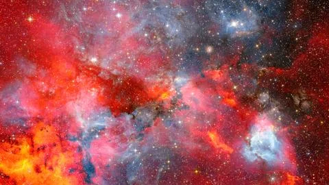 Futuristic abstract space background. Elements of this image furnished by NAS Foto stock