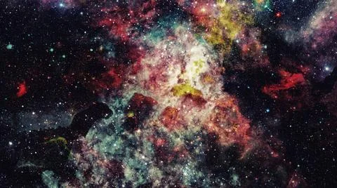 Futuristic abstract space background. Elements of this image furnished by ... Stock Photos