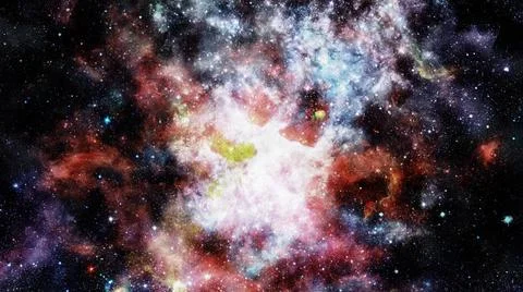 Futuristic abstract space background. Elements of this image furnished by ... Stock Photos