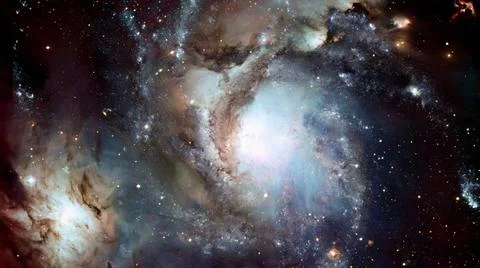 Futuristic abstract space background. Elements of this image furnished by ... Stock Photos