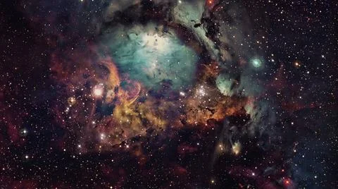 Futuristic abstract space background. Elements of this image furnished by ... Stock Photos