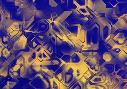Futuristic abstract tech backgrounds Stock Illustration