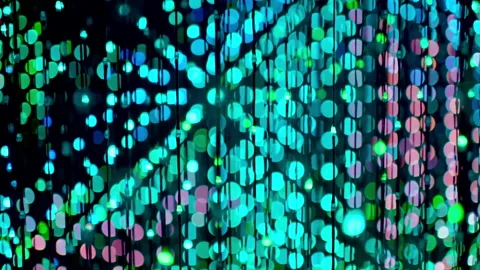 Futuristic Abstract Technology Background Artificial Intelligence AI. Flight Stock Footage 170473597