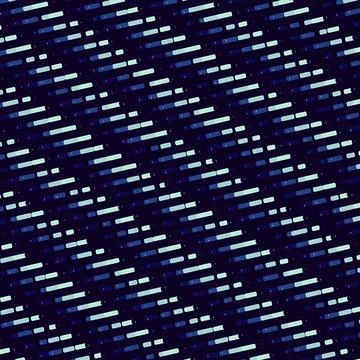Futuristic Abstract Technology Background with Blue and Teal Dashed Line イラスト素材