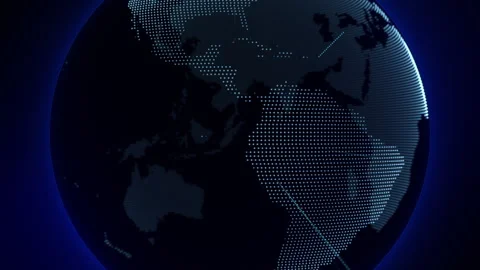 Futuristic Abstract technology background Stock Footage 303015319