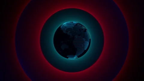 Futuristic Abstract technology background Stock Footage 303072623