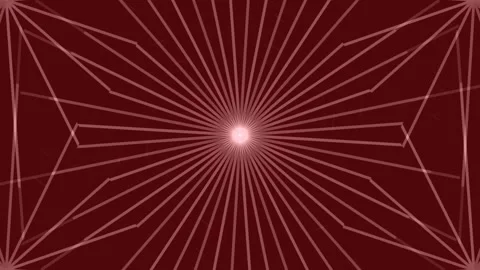 Futuristic abstract technology background with radial glowing data lines effe Stock Footage 336539640