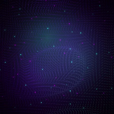 Futuristic abstract technology background showing glowing data flow network.. Stock Footage 345689579