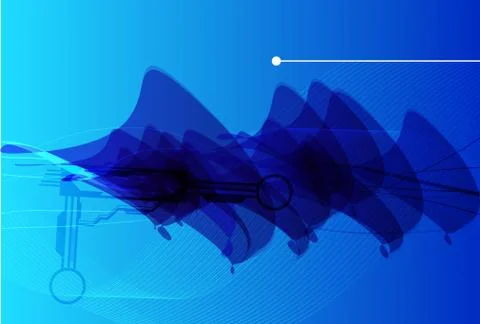 Futuristic abstract vector background Stock Illustration