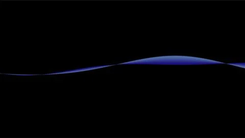 Futuristic Abstract Wave Design with Blue Highlights. Illustrazione stock