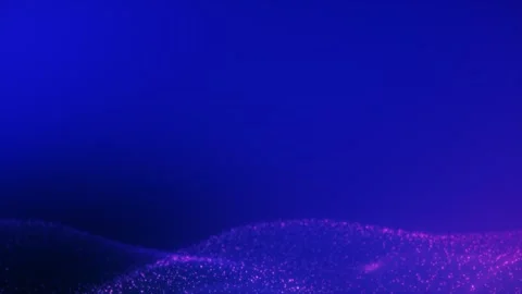 Futuristic Abstract Waves Stock Footage 280752879